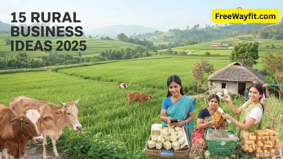15 Rural Business Ideas 2025: गांव में शुरू करें टिकाऊ और मुनाफे वाले बिजनेस